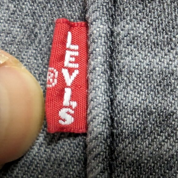 Vintage LEVIS 511 Men's Jeans Color Gray Size W36 -L32 With Black Leather tag - Picture 8 of 16